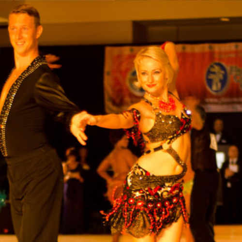 Dancing at the Florida First Coast Classic