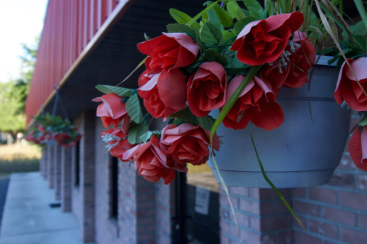 Event venue outdoor floral