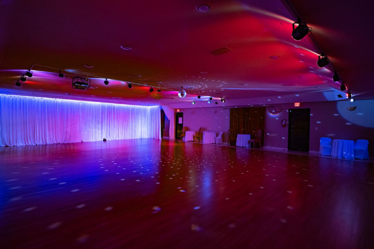 Event venue lighting