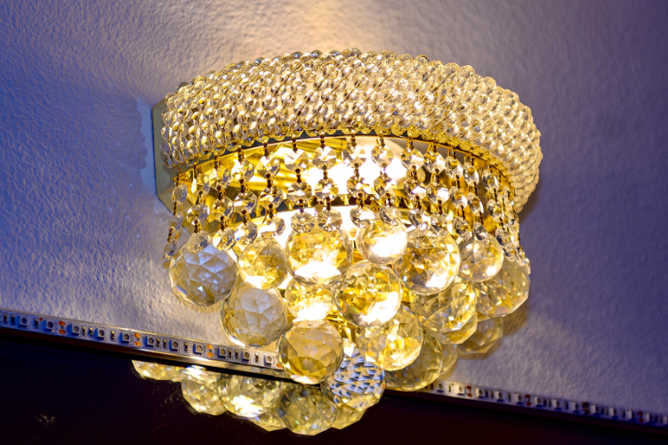 Event venue sconce