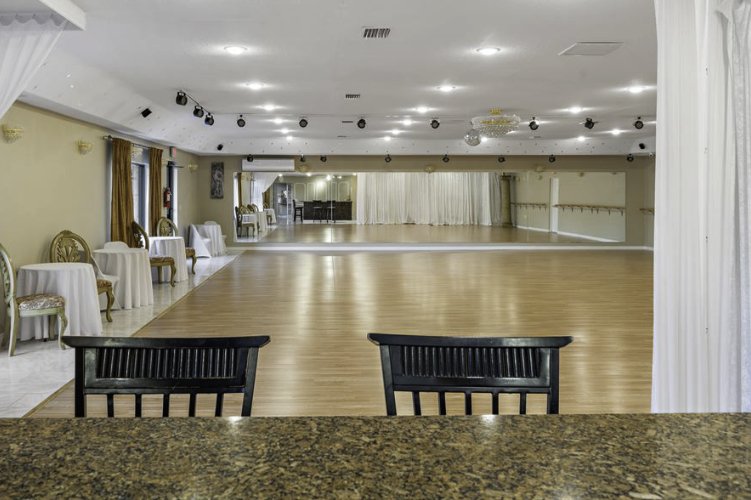 reception bar area Event venue reception bar