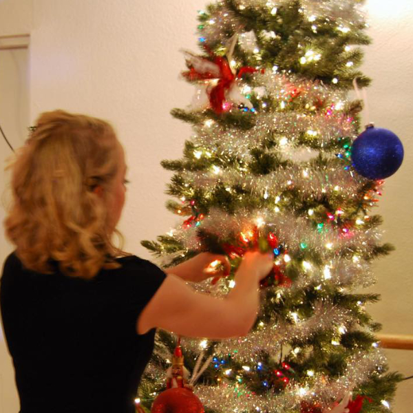 Decorating the Tree Christmas Party