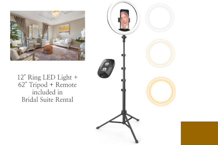 Bridal Suite Ring Light for Makeup LED ring light