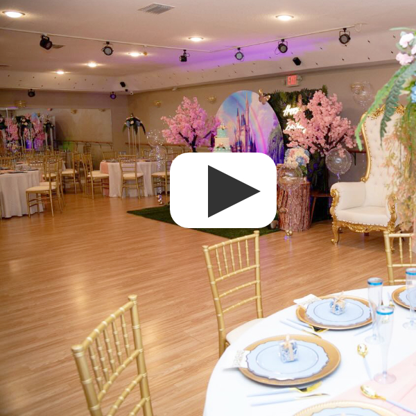 fairytale princess quince decorations