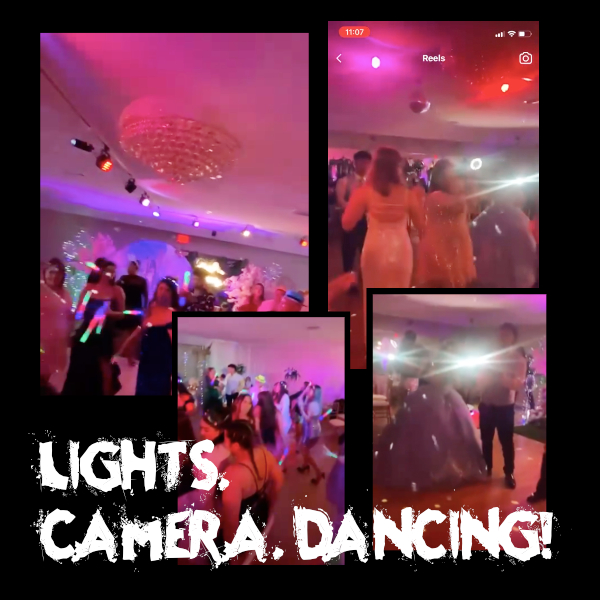 lights camera dancing venue lighting
