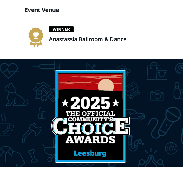 voted best event venue 2025