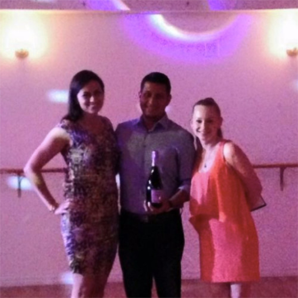 Wedding dance lesson