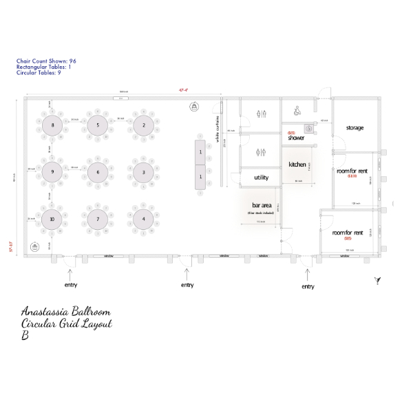 free venue digital floor plan layout to edit online